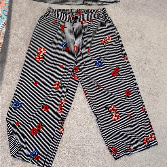 NWOT Japna 2 piece women’s lounge set❤️🖤 L - Picture 6 of 14